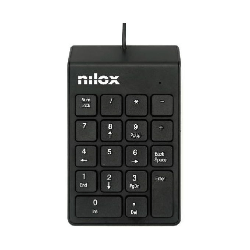 Nilox-NUMERIC-KEYBOARD-tastiera-USB-Spagnolo-Nero