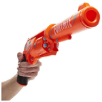 Hasbro-Nerf-Fortnite---6-Shooter-Blaster-in-colorazione-Camo-Pulse-con-caricamento-con-percussore