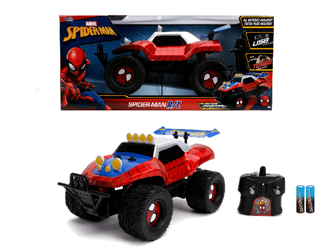 Simba-Marvel-Spider-Man-Buggy-Rc-Scala-1-14-2-Canali-2.4ghz