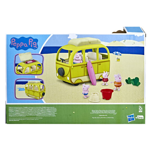 Peppa-Pig---Camper-alla-Spiaggia-veicolo-giocattolo-per-eta-prescolare-con-ruote-che-girano-include-4-personaggi-e-5-accessori-dai-3-anni-in-su