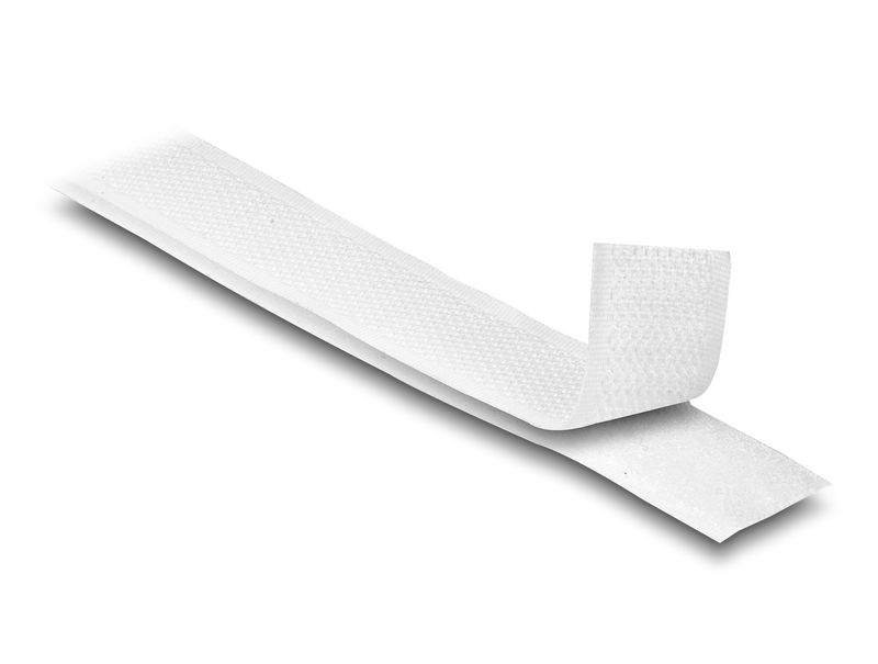 Delock-resistente-nastro-a-strappo-con-adesivo-e-nastro-in-pile-L-1-m-x-L-20-mm-bianco