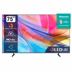 Hisense 75A79KQ TV 190,5 cm (75") 4K Ultra HD Smart TV Wi-Fi Antracite 250 cd/m²