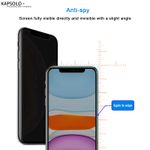 KAPSOLO-Privacy-VETRO-temperato-iPhone-11---XR-Sreen-Protection-Proteggi-schermo-trasparente-Apple