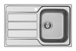 Schock-Master-D100S-DX-Lavello-montato-su-piano-Rettangolare-Stainless-steel