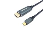 Equip-133417-cavo-e-adattatore-video-3-m-USB-tipo-C-HDMI-tipo-A--Standard--Grigio-Nero