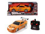 Simba-Fast-e-Furious-Rc-Brians-Toyota-Supra-Scala-1-16-Due-Canali-Frequenza-2.4-Ghz-Funzione-Turbo-Ricarica-Usb