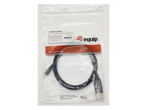 Equip-133421-cavo-e-adattatore-video-1-m-USB-tipo-C-DisplayPort-Grigio