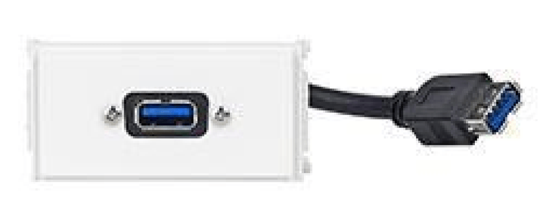 Vivolink-WI221279-presa-energia-USB-Bianco--Outlet-Panel-USB-3.0-A-A---.-