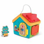 Clementoni Prime Attivita' Baby Montessori Lock e Play Activity House