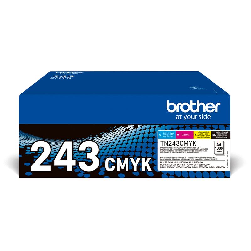 Brother-TN-243CMYK-cartuccia-toner-1-pz-Originale-Nero-Ciano-Magenta-Giallo