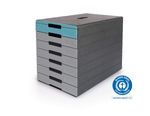 Durable-Cassettiera-Idealbox-Pro-7-Azzurro