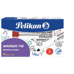 Pelikan-741-evidenziatore-10-pz-Tipo-di-punta-Rosso