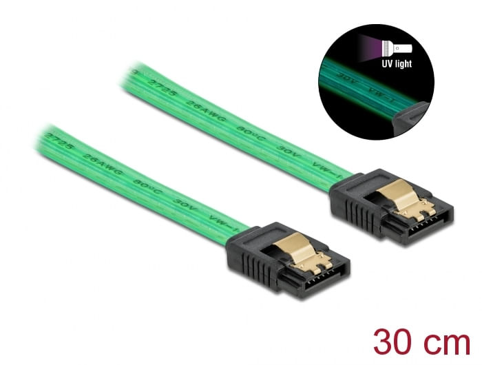 1-x-SATA-6-Gb-s-7-Pin-Buchse-gerade--1-x-SATA-6-Gb-s-7-Pin-Buchse-gerade--Mit-Metallclips--Datentransferrate-bis-zu-6-Gb