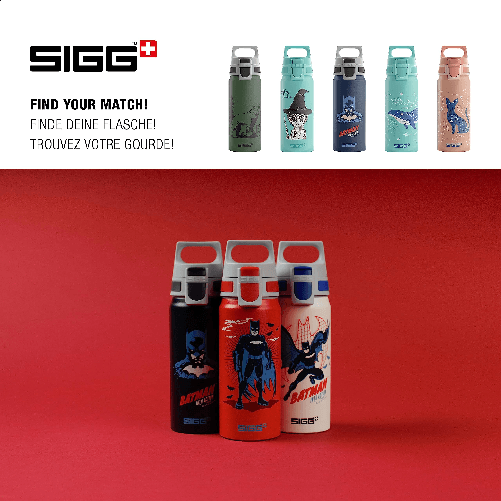 Sigg-Bottles-Batman-Into-Action-Bianco-0.6-Litri