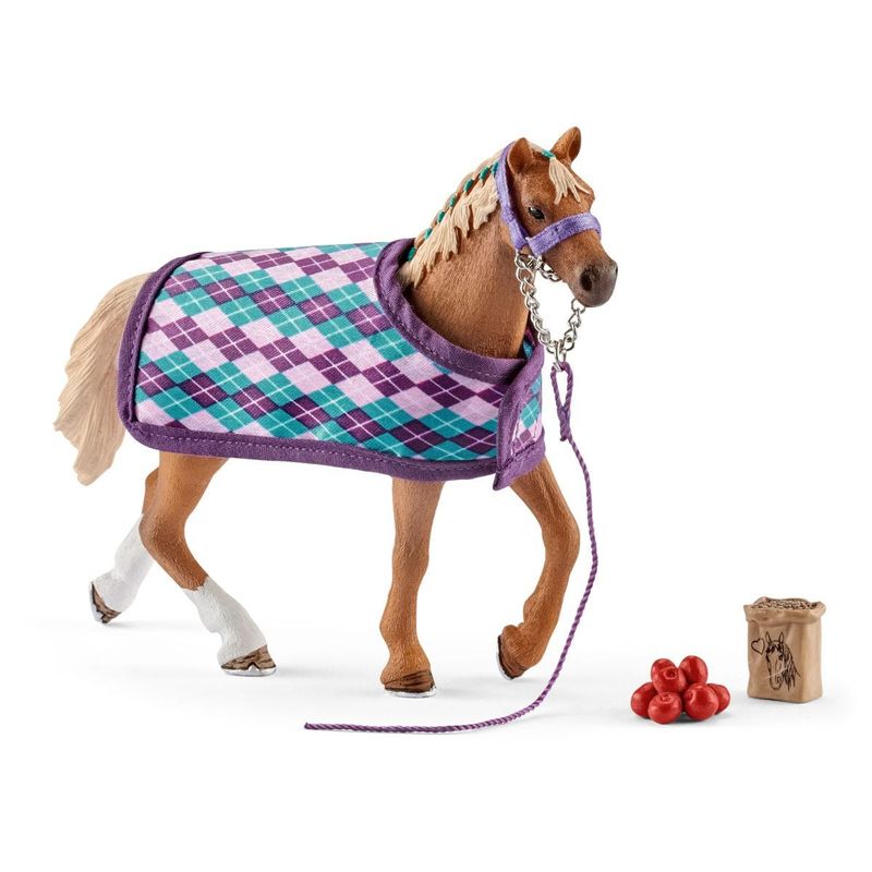 Schleich-Horse-Club-Purosangue-Inglese-con-Coperta