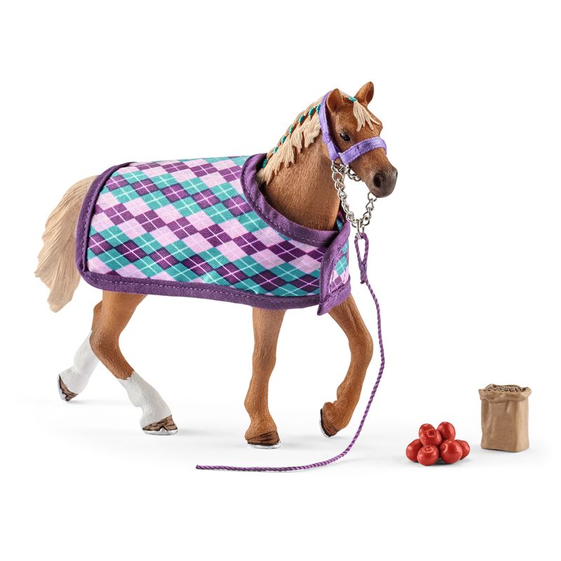 Schleich-Horse-Club-Purosangue-Inglese-con-Coperta