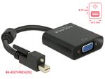Typ-Adapterkabel--Stecker-Mini-DisplayPort-1.2--Buchse-VGA--Kabellnge-0.25m--mini-Displayport-20-Pin-Stecker-mit-Schraub