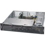 Supermicro CSE-825MBTQC-R802WB - Rack - Server - Nero - 2U - HDD - LAN - Alimentazione - Sistema