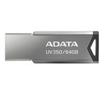 ADATA UV350 unit  flash USB 64 GB USB tipo A Grigio (UV350 USB flash drive 64 GB - USB Type-A Grey - Warranty 24M)