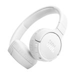 JBL Tune 670 NC Auricolare Con cavo e senza cavo A Padiglione Musica e Chiamate USB tipo-C Bluetooth Bianco