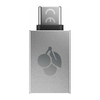 CHERRY-61710036-adattatore-per-inversione-del-genere-dei-cavi-USB-A-USB-C-Argento