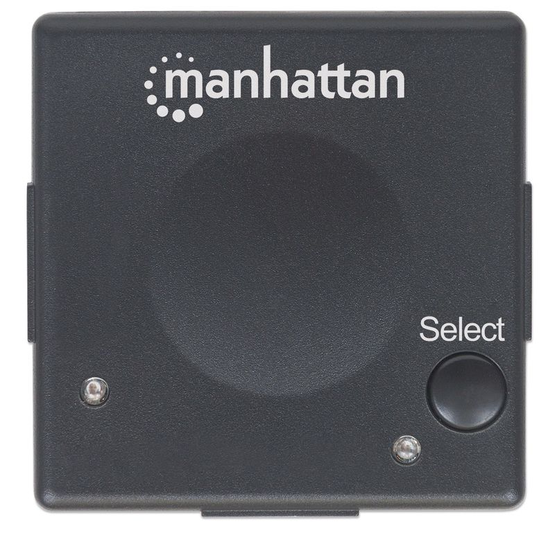 Manhattan-207911-conmutador-de-vdeo-HDMI--HDMI-Switch-2-Port-1080p-Connects-x2-HDMI-sources-to-x1-display-Automatic-and-