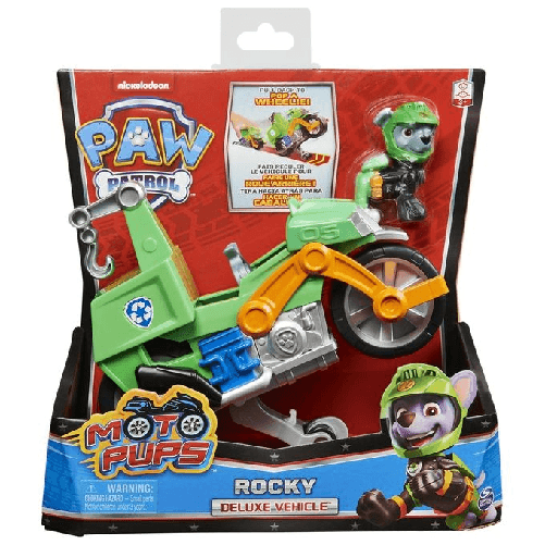 Spin-Master-PAW-Patrol--veicolo-Moto-Pups-di-Rocky-motocicletta-con-motore-a-retrocarica-e-personaggio