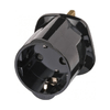 Brennenstuhl-Travel-Adapter-earthed-GB-adattatore-per-presa-di-corrente-Tipo-G--UK--Tipo-F-Nero
