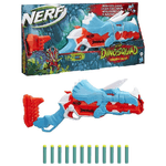 Hasbro Nerf DinoSquad - Tricera-blast (blaster con alloggiamento per caricamento di 3 dardi