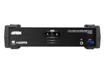 ATEN-Switch-USB-3.0-4K-HDMI-KVMP-a-2-porte-con-Modalit--mixer-audio