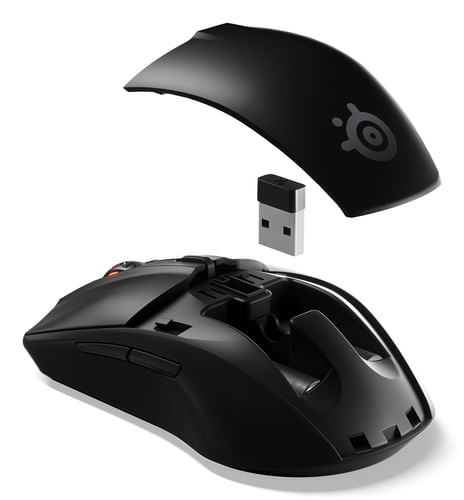 SteelSeries-Rival-3-Wireless-Optisk-Trdls-Sort