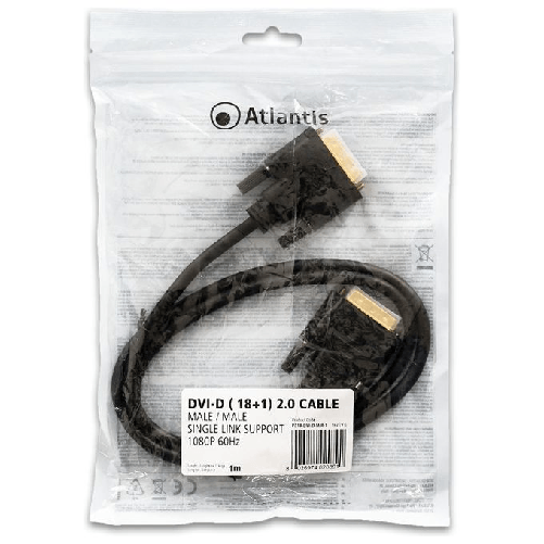 Atlantis-Land-P019-DVI-D-MM-1-cavo-DVI-2-m-Nero