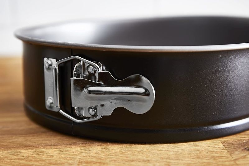 Lagostina-Gustosa-Tortiera-Apribile-con-Cerniera-e-Due-Fondi-Intercambiabili-in-Acciaio-Antiaderente-Diametro-26cm