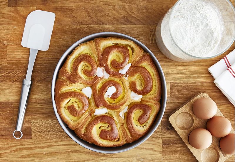 Lagostina-Gustosa-Tortiera-Apribile-con-Cerniera-e-Due-Fondi-Intercambiabili-in-Acciaio-Antiaderente-Diametro-26cm