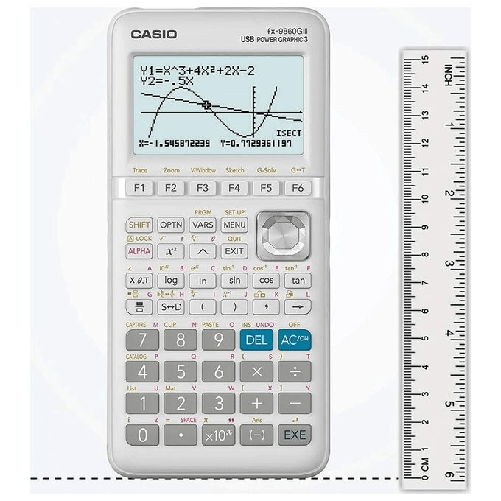 Casio-FX-9860GIII-calcolatrice-Tasca-Calcolatrice-grafica-Bianco