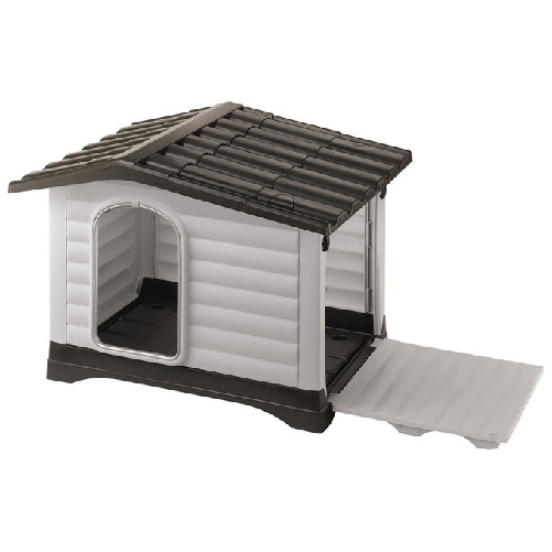 Ferplast Dogvilla 70 - Cuccia per Cani con Tetto Apribile