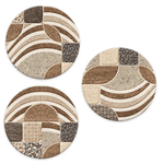 Lupia - SOTTOTUTTO Rotondo Collezione LEAVES TILES Set assortito Sottobicchiere