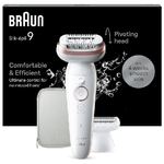 Braun Silk-Epil 9-030 SensoSmart TM Epilatore Elettrico con Testina Flessibile