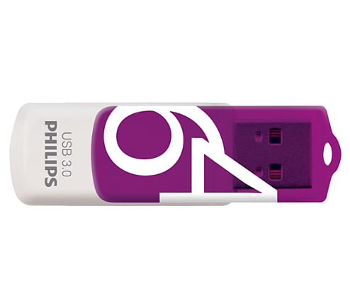 Philips-FM64FD00B-unitA -flash-USB-64-GB-USB-tipo-A-3.2-Gen-1--3.1-Gen-1--Porpora-Bianco