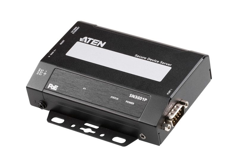 ATEN-Secure-Device-Server-RS-232-422-485-a-1-porta-con-PoE