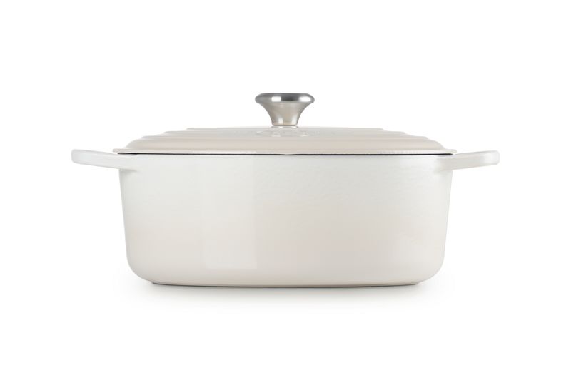 Le-Creuset-Cocotte-Ovale-Evolution-in-Ghisa-Vetrificata-31cm-Meringue