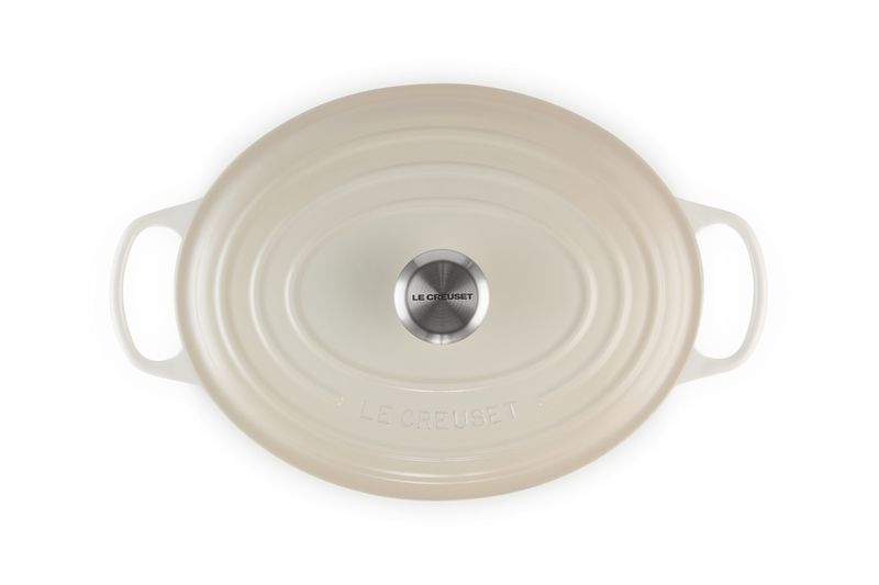 Le-Creuset-Cocotte-Ovale-Evolution-in-Ghisa-Vetrificata-31cm-Meringue