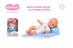 Famosa-Bambola-Nenuco-Bebe--con-Suoni