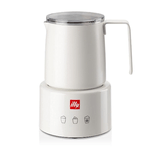 Illy Milk Frother Montalatte Elettrico per Schiuma Latte Calda e Fredda e Cioccolata Calda