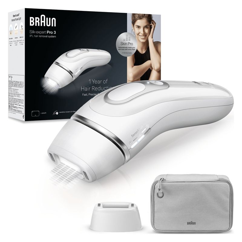 Braun-Pl3020-Silk-Expert-Pro-3-Epilatore-Bianco