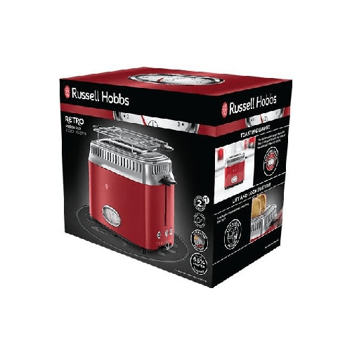 Russell-Hobbs-Retro-Ribbon-6-2-fetta-e-1300-W-Rosso