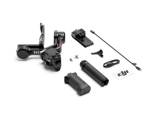 DJI-RS-4-Stabilizzatore-a-3-Assi-per-Fotocamere-Mirrorless-e-DSLR-Riprese-Verticali-Native-2ª-Generazione-Selettore-Joystick-a-2-Modalita--Bracci-in-Teflon