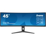 Iiyama G-MASTER 45"LCD Curved Bus. UWQHD Monitor PC 114,3 cm (45") 5120 x 1440 Pixel Dual QHD LED Nero