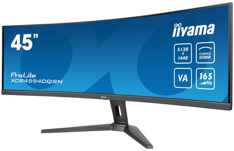 iiyama-G-MASTER-45LCD-Curved-Bus.-UWQHD-Monitor-PC-1143-cm--45--5120-x-1440-Pixel-Dual-QHD-LED-Nero