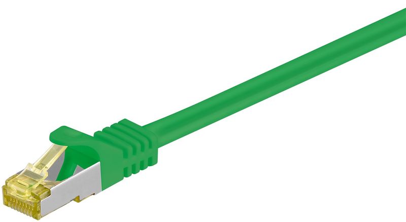 Cavo-patch-RJ45-S-FTP-Cat7-200-m-verde